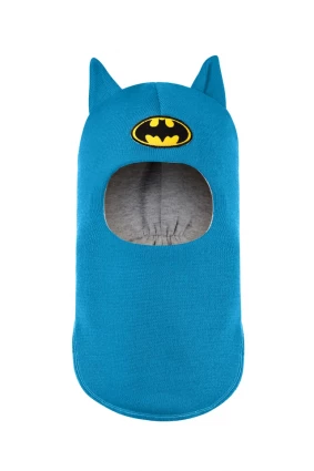 Зимова шапочка-шолом Corona.hm "Бетмен" бірюза