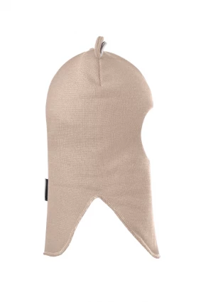 Зимова шапочка-шолом Corona.hm "Ведмедик" беж золотий