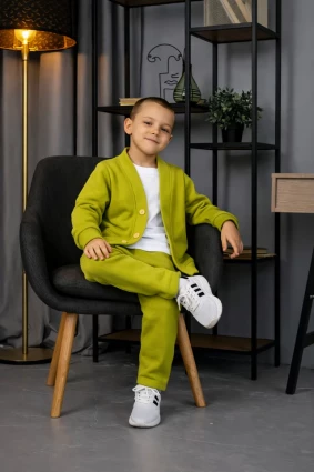 Костюм 'Лондон - Олива'' для хлопчика