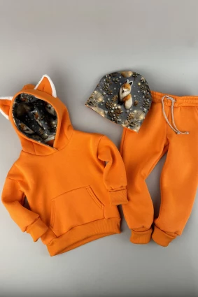 Костюм Corona.hm *Лисичка* помаранчевий з шапочкою (шапочка на вибір)