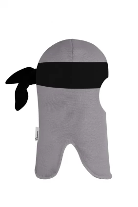 Зимова шапочка-шолом Corona.hm "Ніндзя" димка