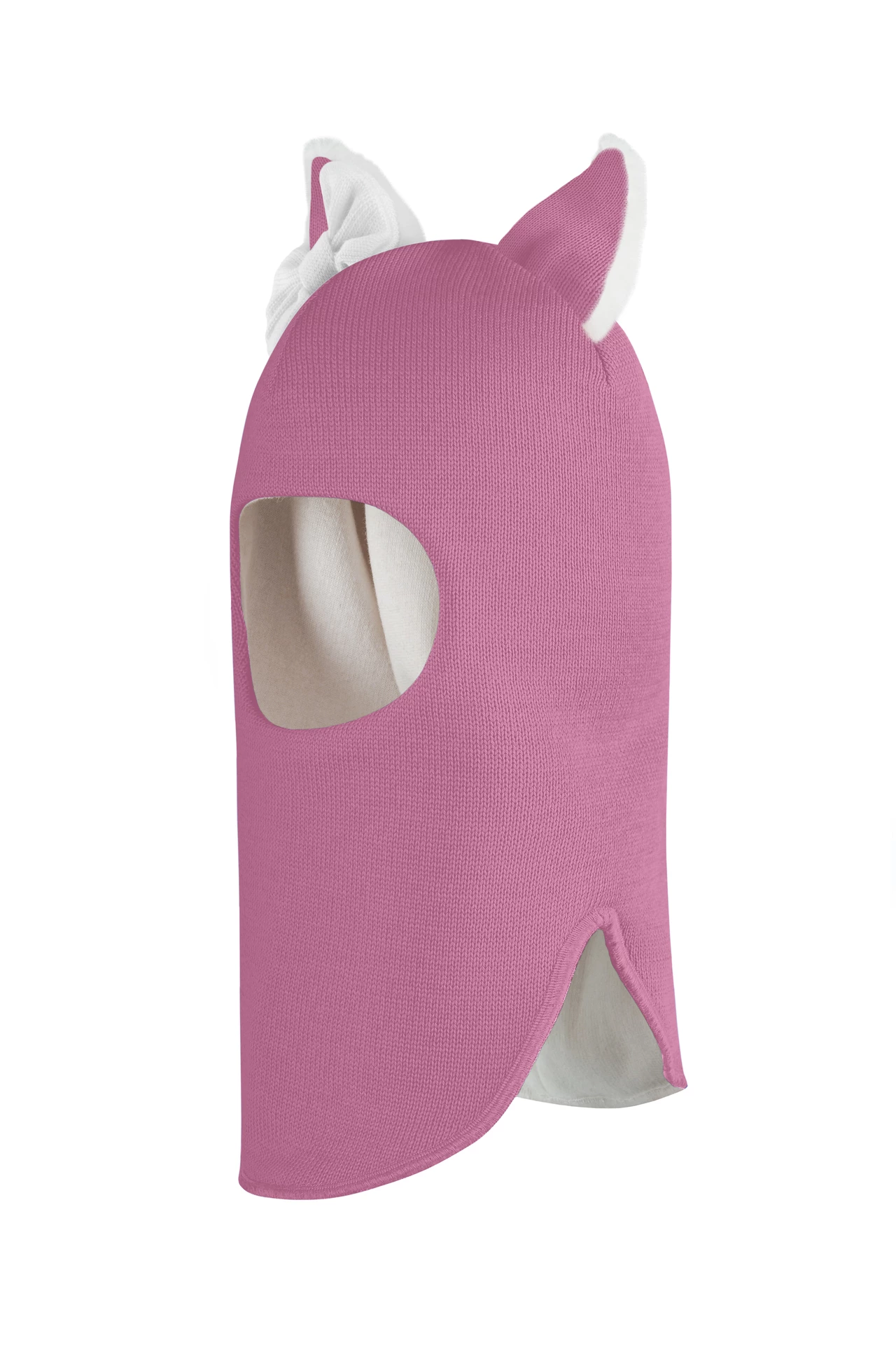 Зимова шапочка-шолом Corona.hm "Лисичка" пильно-рожевий