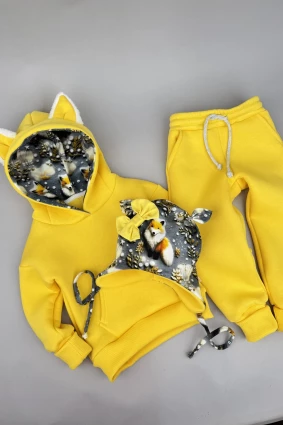 Костюм Corona.hm *Лисичка* жовтий з шапочкою (шапочка на вибір)