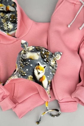 Костюм Corona.hm *Лисичка* рожева з шапочкою (шапочка на вибір)