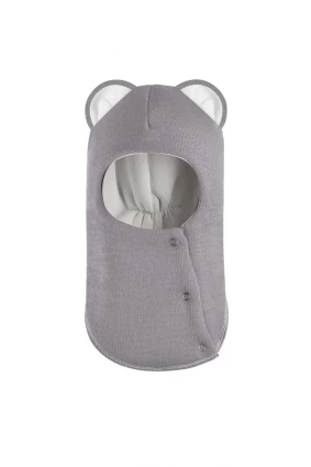 Зимова шапочка-шолом Corona.hm “Лев” із кнопками  димка