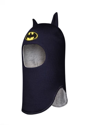 Зимняя шапочка шлем Corona.hm "Бэтмен" синий