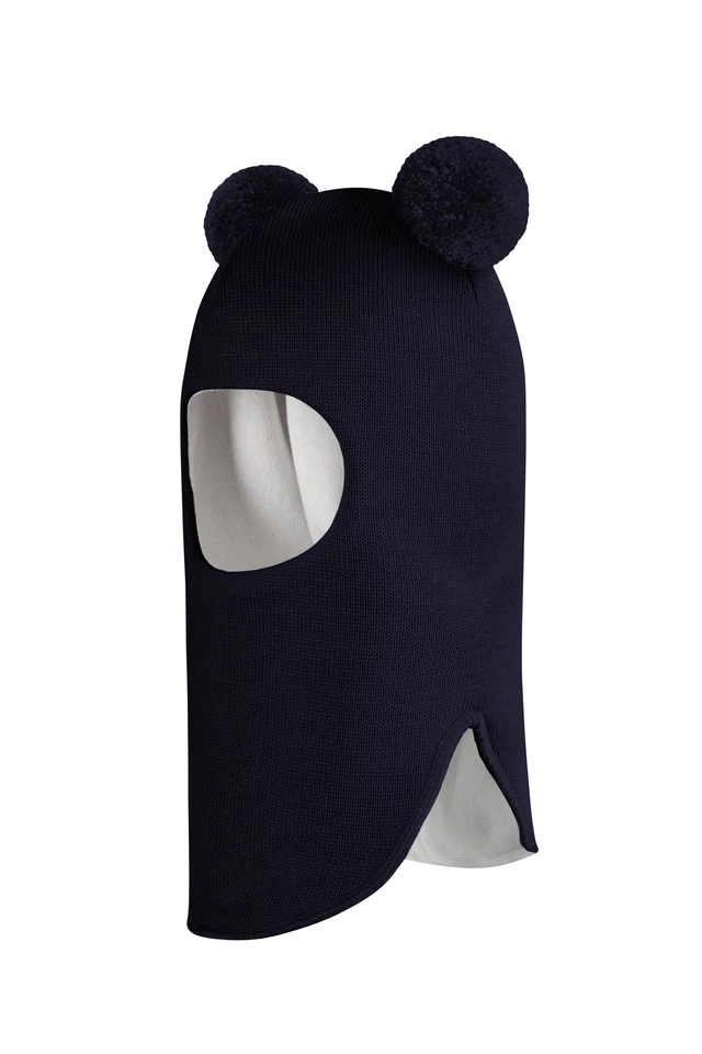 Зимняя шапочка шлем Corona.hm "Пандочка" синий