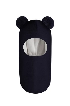 Зимняя шапочка шлем Corona.hm "Пандочка" синий