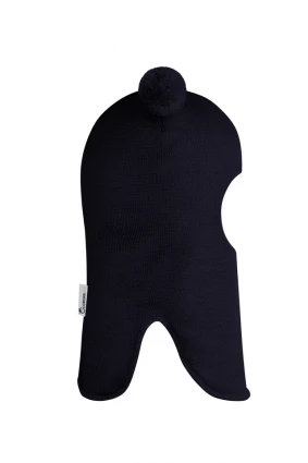 Зимняя шапочка шлем Corona.hm "Пандочка" синий