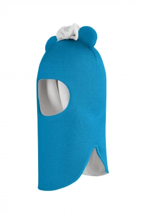 Зимова шапочка-шолом Corona.hm "Міс Мінні" бірюза