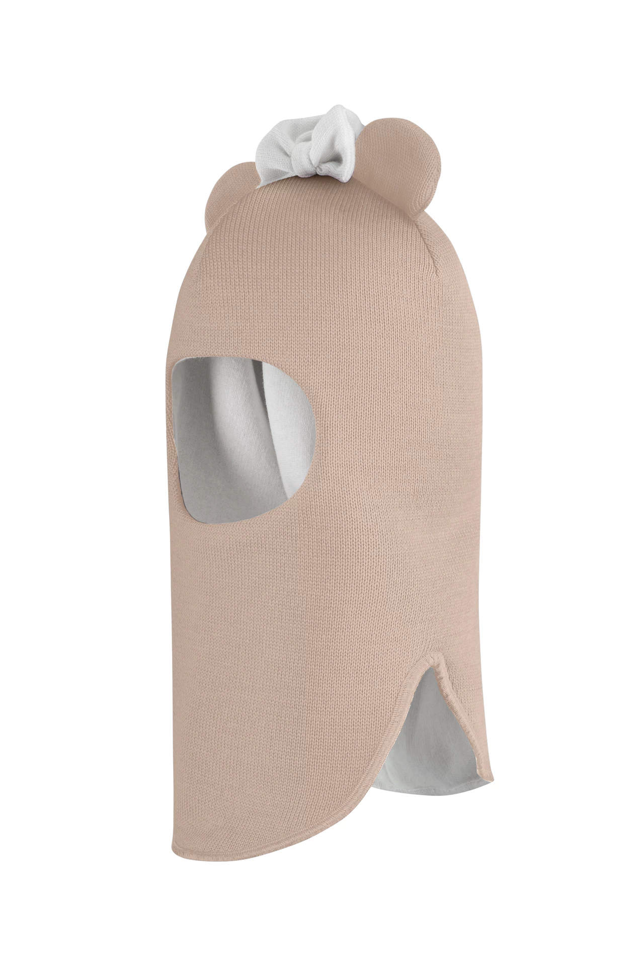 Зимова шапочка-шолом Corona.hm "Міс Мінні" беж золотий