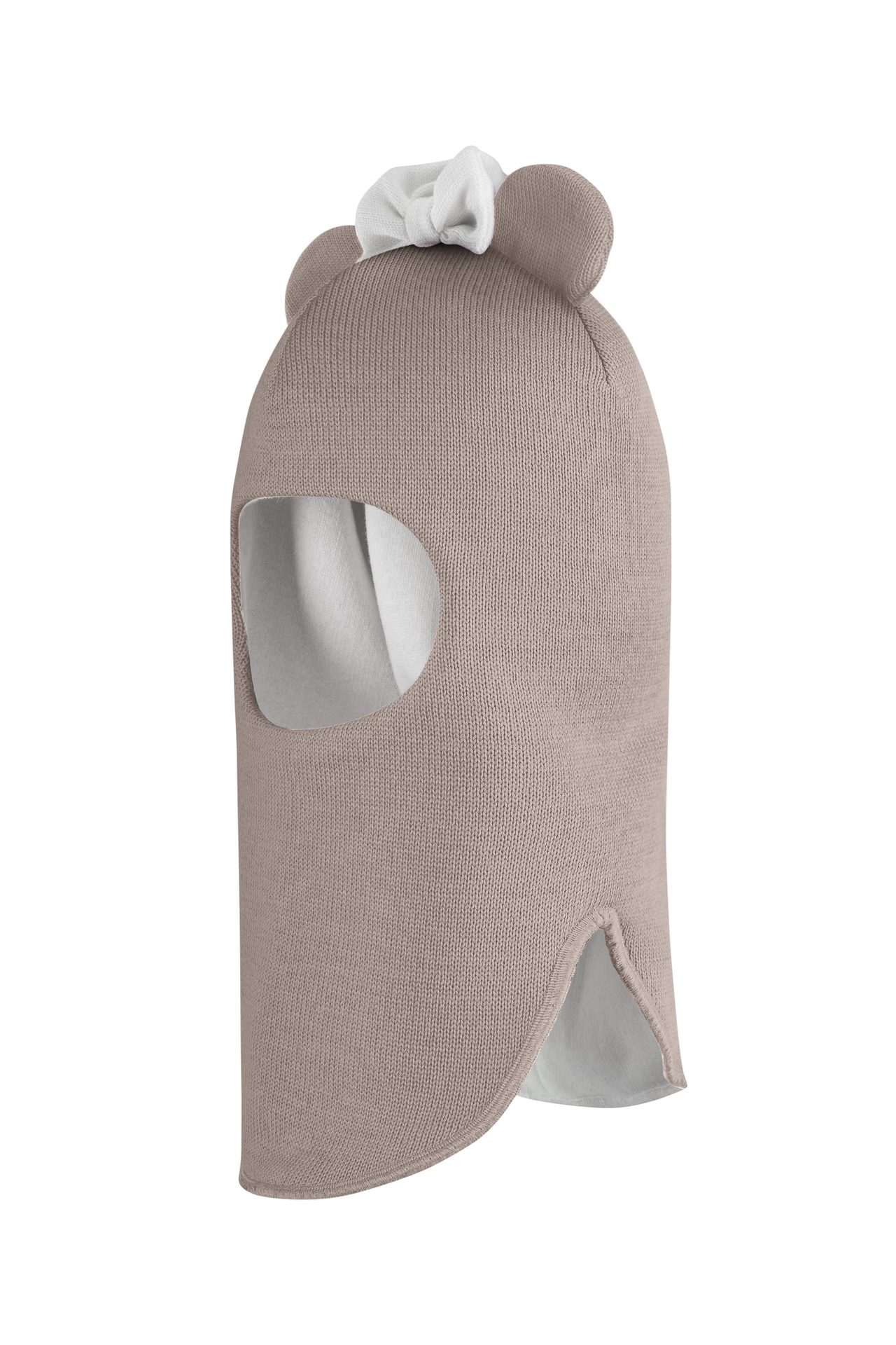 Зимова шапочка-шолом Corona.hm "Міс Мінні" капучіно