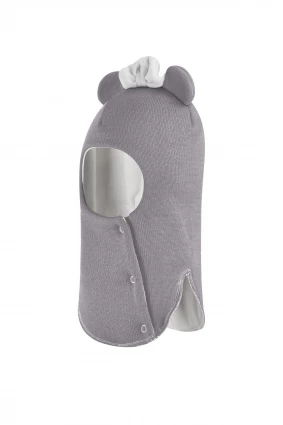 Зимова шапочка-шолом Corona.hm "Міс Мінні" з кнопочками димка