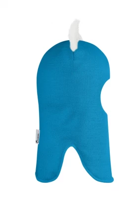 Зимова шапочка-шолом Corona.hm "Лис"  бірюза