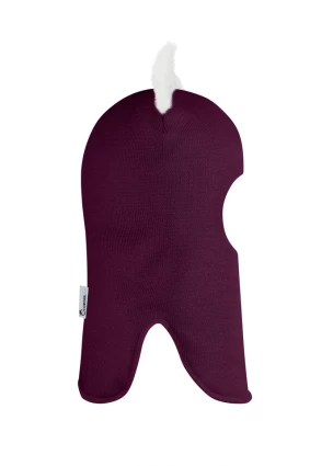 Зимова шапочка-шолом Corona.hm "Лис"  бордо