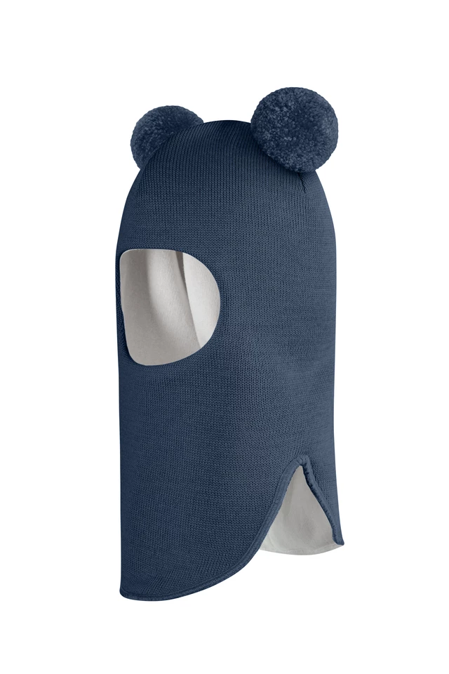 Зимова шапочка-шолом Corona.hm "Пандочка" джинс