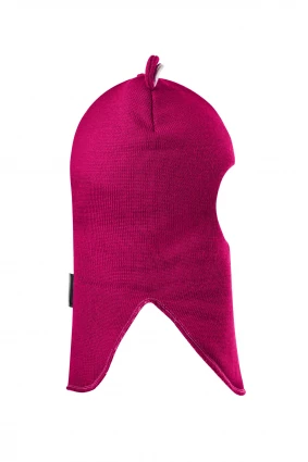 Зимова шапочка-шолом Corona.hm "Міс Ведмедиця" малина