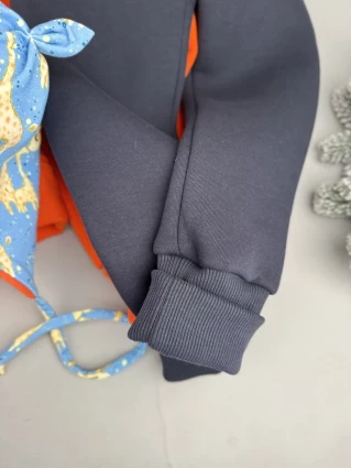 Костюм Corona.hm *Жирафчик* помаранчевий з додатковими штанами та шапочкою (шапочка на вибір)