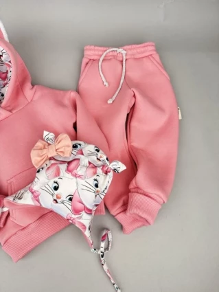 Костюм Corona.hm *Кицюня* рожевий з шапочкою (шапочка на вибір)