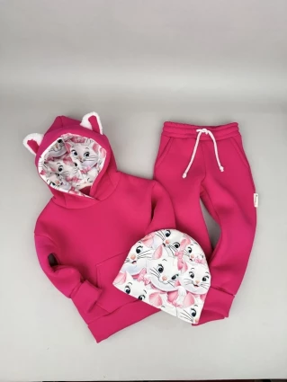 Костюм Corona.hm *Кицюня* малина з шапочкою (шапочка на вибір)