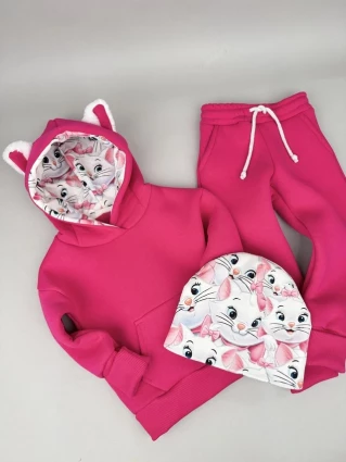 Костюм Corona.hm *Кицюня* малина з шапочкою (шапочка на вибір)